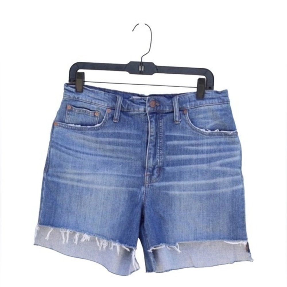 Madewell Wide Leg Crop Jean Shorts